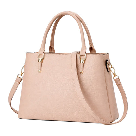 Fibez Elegant Beige Shoulder Bag Women’s Fashion Bag