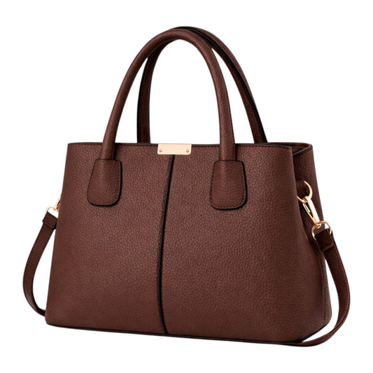 Fibez Coffee Brown Luxury Shoulder Bags