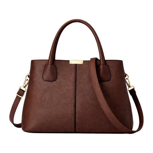 Fibez Coffee Brown Luxury Shoulder Bags